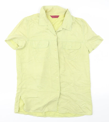Womens UK Size M Richards Green Basic Button-Up