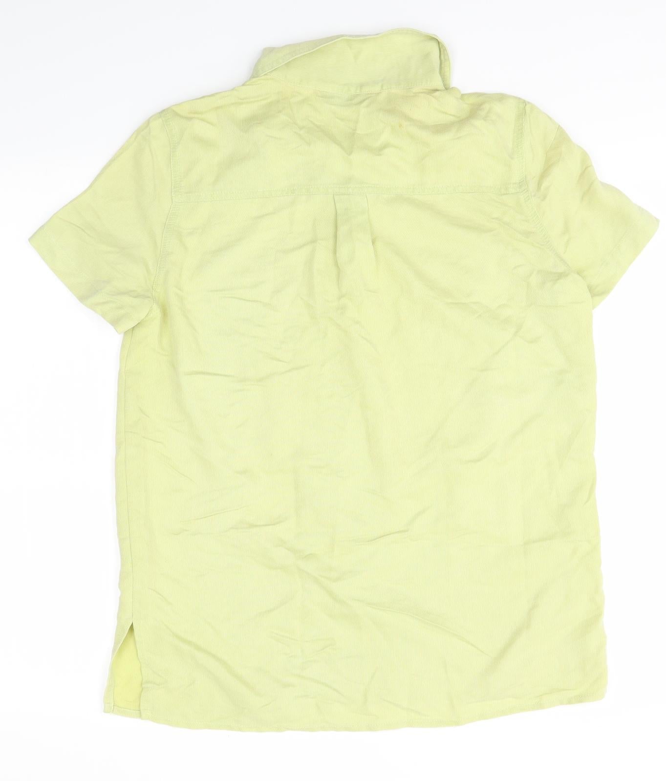 Womens UK Size M Richards Green Basic Button-Up