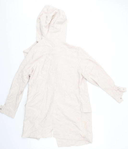 Womens UK Size L Preworn Beige Jacket