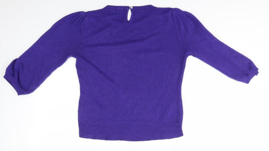 Primark Womens Blue   Pullover Jumper Size 16