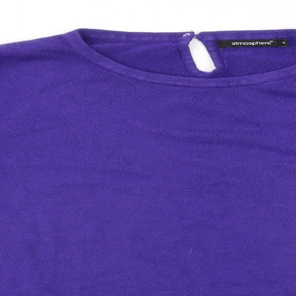 Primark Womens Blue   Pullover Jumper Size 16