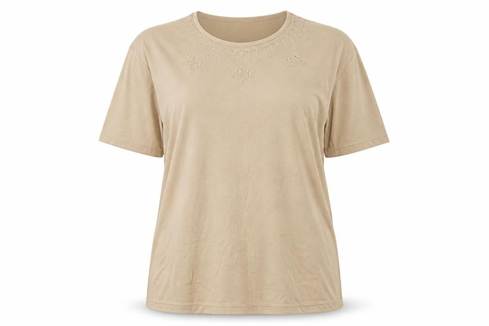 Womens UK Size XL Lucky Brown Basic Polo