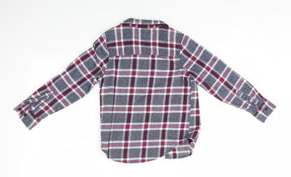 Matalan Boys Multicoloured Check  Basic Button-Up Size 7 Years