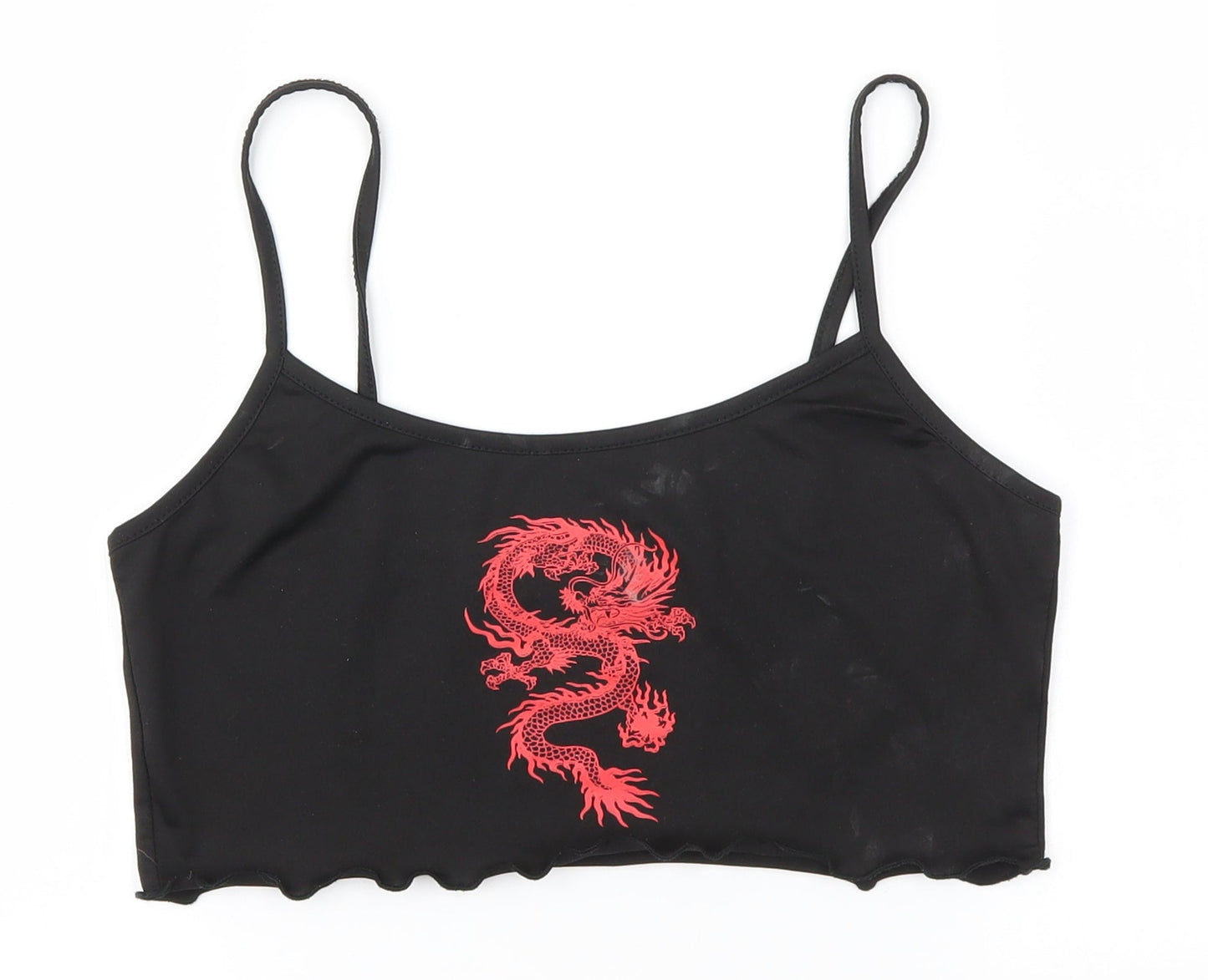 Preworn Womens Black   Camisole T-Shirt Size S