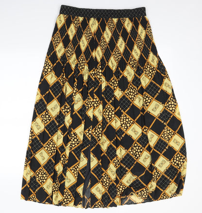LUCIA Womens Multicoloured   A-Line Skirt Size 12