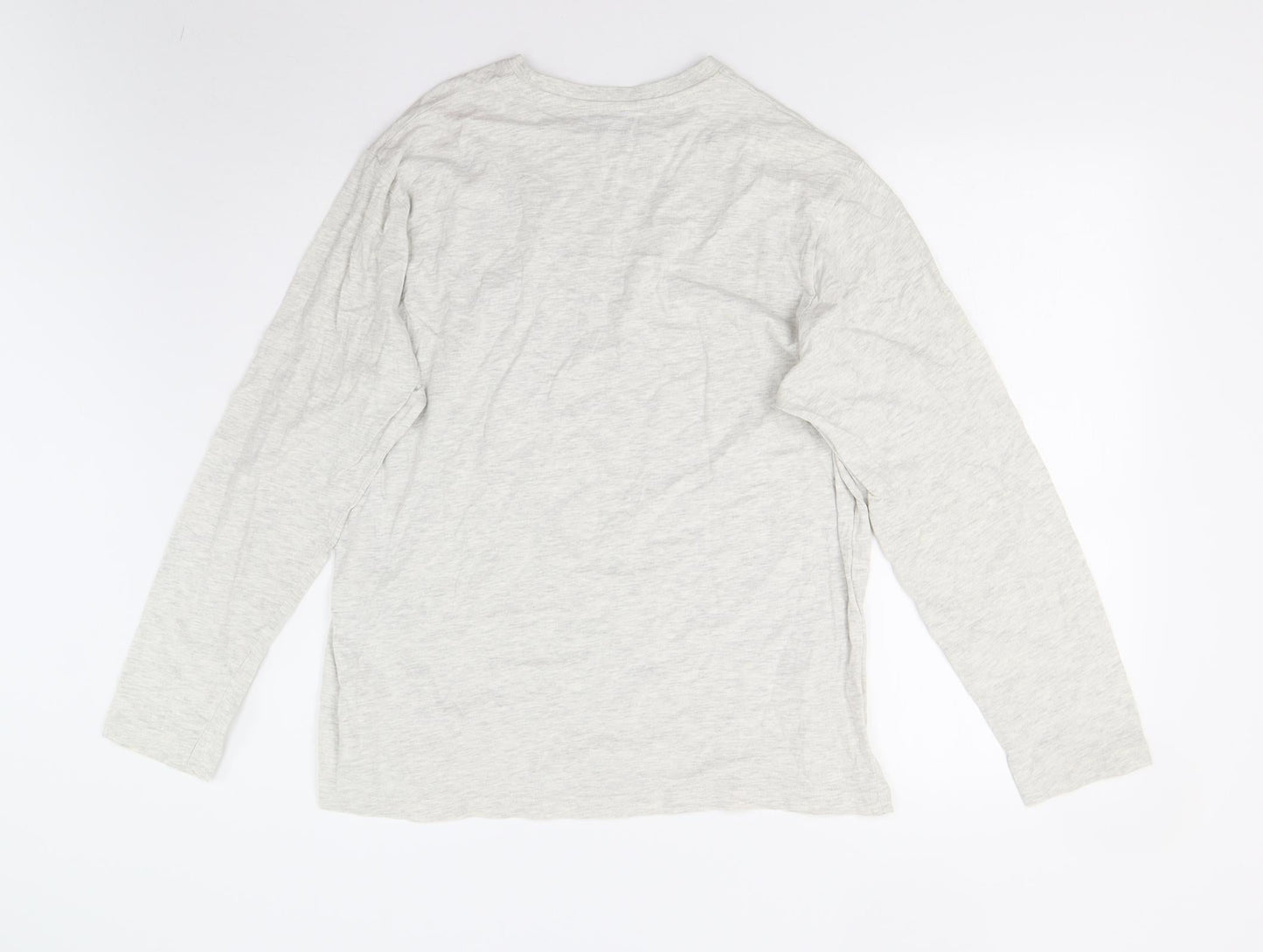 Womens UK Size M TU Grey Basic T-Shirt