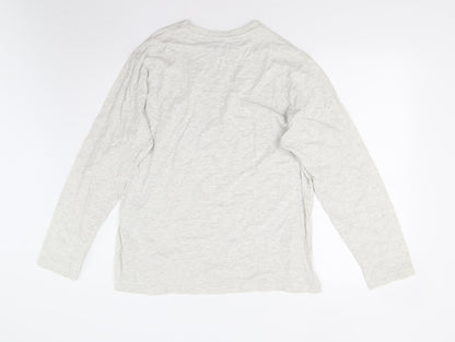 Womens UK Size M TU Grey Basic T-Shirt