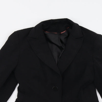Bay Womens Black   Jacket Blazer Size 10