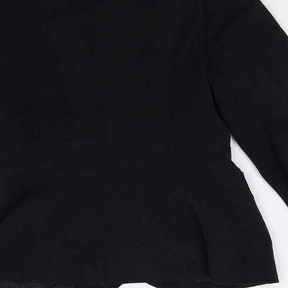 Bay Womens Black   Jacket Blazer Size 10