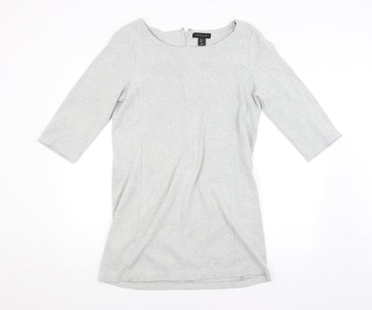 Tahari Womens Grey   Jumper Dress  Size XL