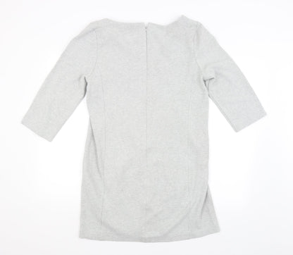 Tahari Womens Grey   Jumper Dress  Size XL