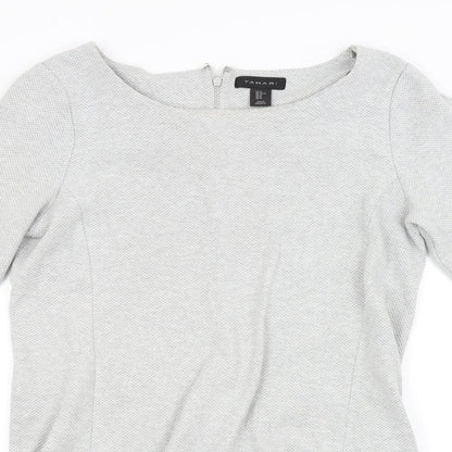 Tahari Womens Grey   Jumper Dress  Size XL