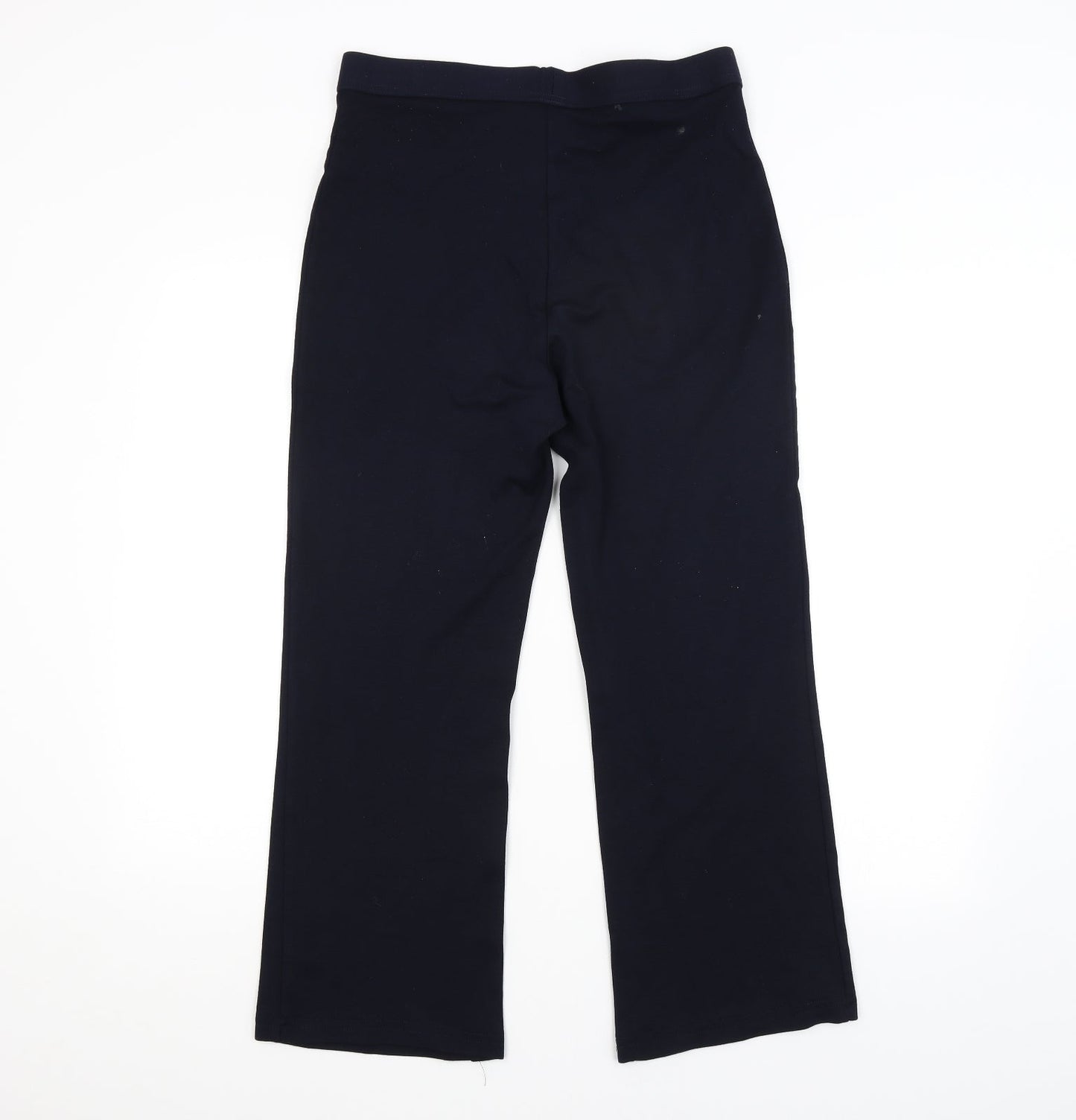 Womens UK Size 14 M&S Regular Fit  Blue Trousers