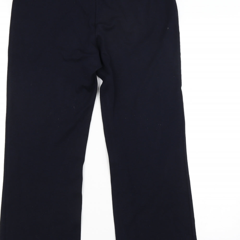 Womens UK Size 14 M&S Regular Fit  Blue Trousers