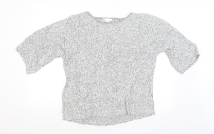 Womens UK Size M H&M Grey Pullover Jumper