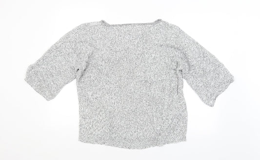 Womens UK Size M H&M Grey Pullover Jumper