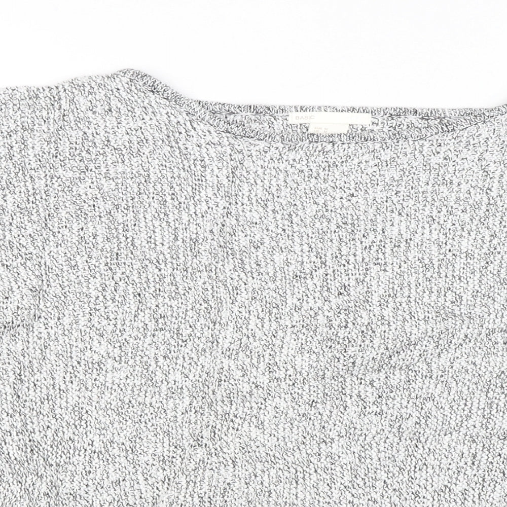 Womens UK Size M H&M Grey Pullover Jumper