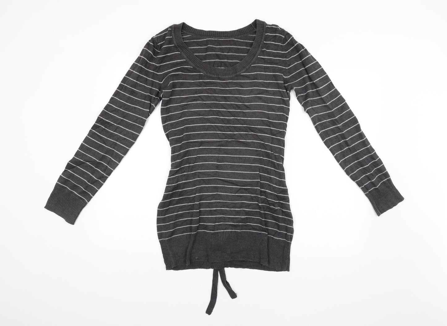Womens UK Size  Preworn Grey Pullover Jumper