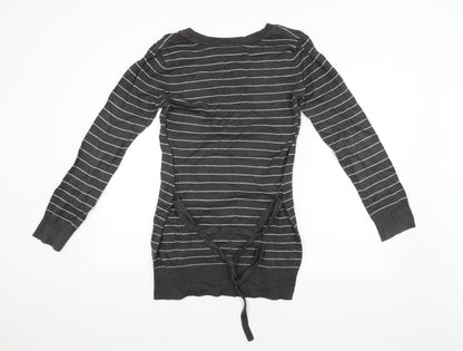 Womens UK Size  Preworn Grey Pullover Jumper