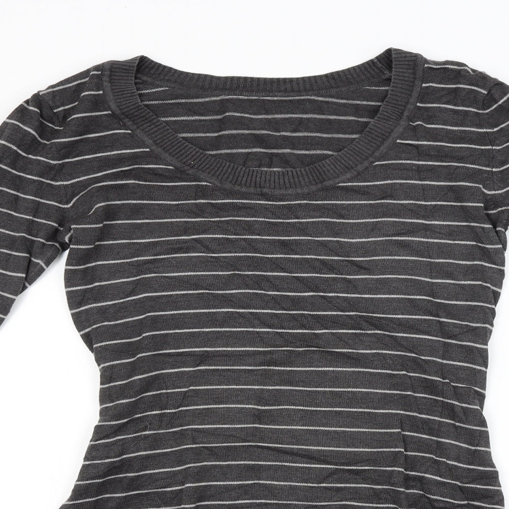 Womens UK Size  Preworn Grey Pullover Jumper