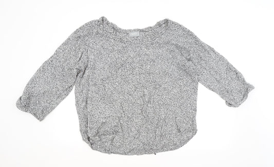 Womens UK Size M Wallis Grey Pullover Jumper