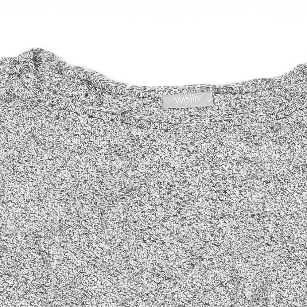 Womens UK Size M Wallis Grey Pullover Jumper