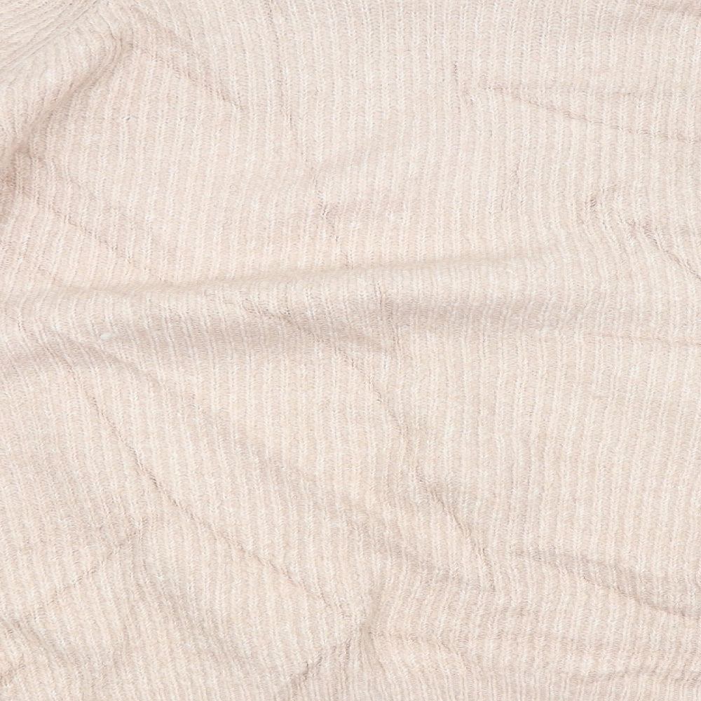 Primark Womens Pink Striped  Pullover Jumper Size 12