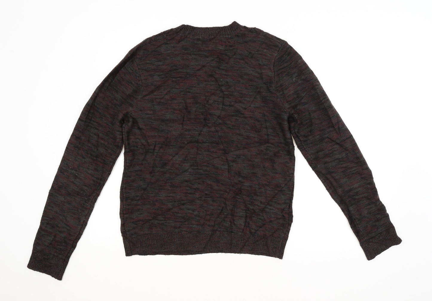 Topman Mens Multicoloured Argyle/Diamond  Pullover Jumper Size S