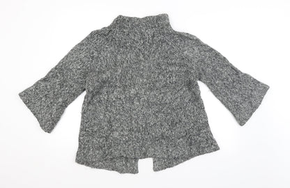 Womens UK Size 16 New Look Grey Cardigan Jumper