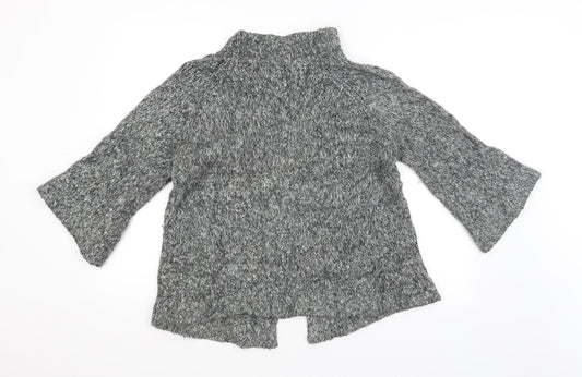 Womens UK Size 16 New Look Grey Cardigan Jumper