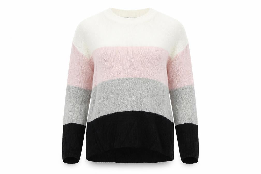 Womens UK Size S New Look Multicoloured Pullover Jumper
