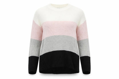 Womens UK Size S New Look Multicoloured Pullover Jumper