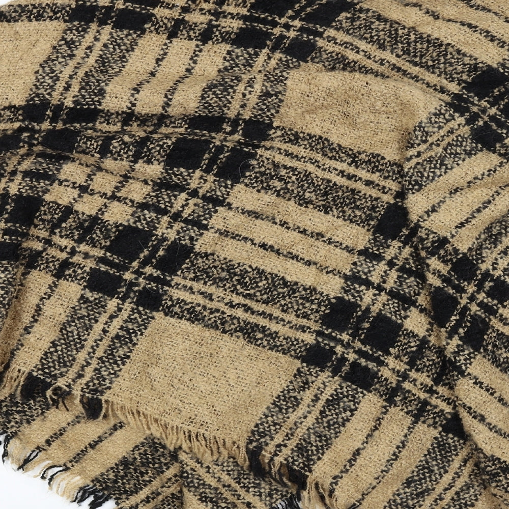 CHIANTI Womens Brown Check  Wrap Jumper