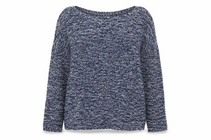 Womens UK Size M Peacocks Blue Pullover Jumper