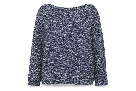Womens UK Size M Peacocks Blue Pullover Jumper