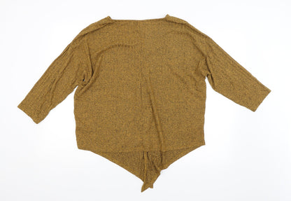 Papaya Womens Orange   Basic Blouse Size 14