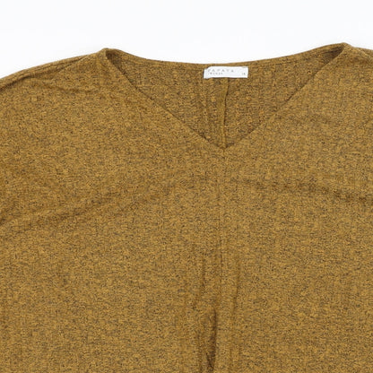 Papaya Womens Orange   Basic Blouse Size 14