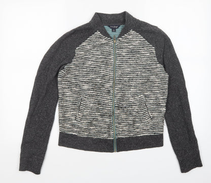 Lucky Brand Womens Grey   Full Zip Sweatshirt Size S