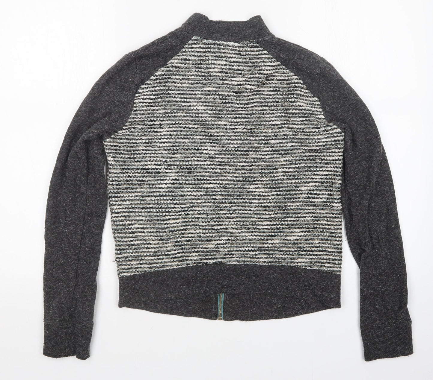 Lucky Brand Womens Grey   Full Zip Sweatshirt Size S