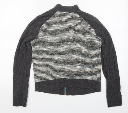 Lucky Brand Womens Grey   Full Zip Sweatshirt Size S
