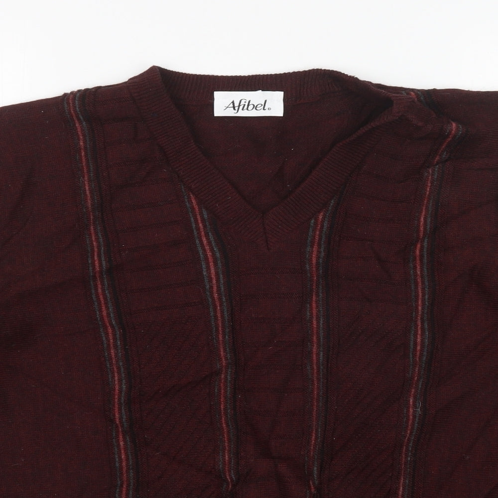 Womens UK Size 16 afibel Brown Pullover Jumper