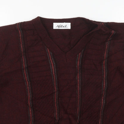 Womens UK Size 16 afibel Brown Pullover Jumper