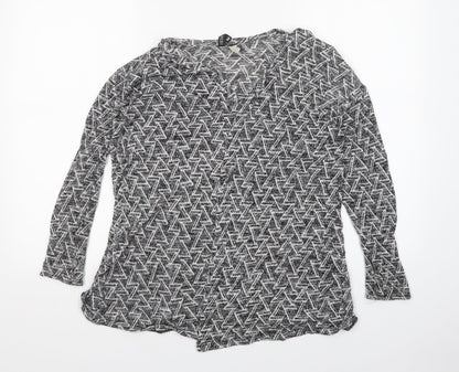 Womens UK Size M H&M Multicoloured Cardigan Jumper