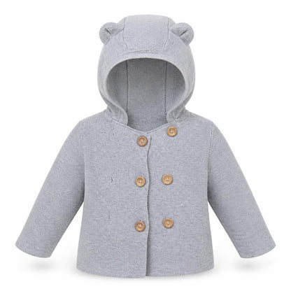 RESERVED Baby Grey   Cardigan Jumper Size 6-9 Months