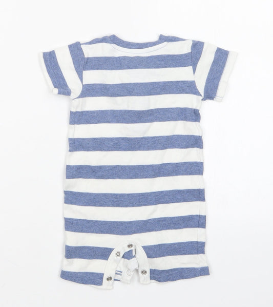 George Boys Multicoloured Striped  Romper One-Piece Size 3-6 Months