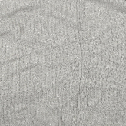 Womens UK Size 14 Pep&Co Grey Wrap Jumper