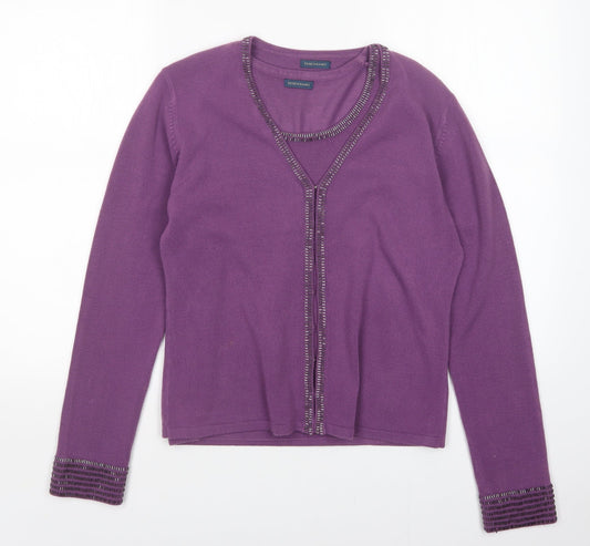 Debenhams Womens Purple   Pullover Jumper Size 14