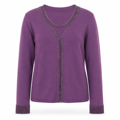 Debenhams Womens Purple   Pullover Jumper Size 14