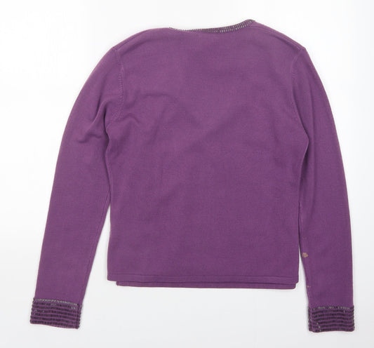 Debenhams Womens Purple   Pullover Jumper Size 14