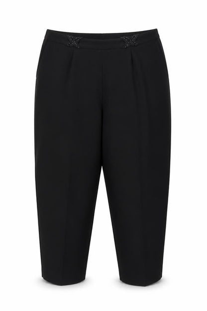 Bonmarché Womens Black Trousers Size 20 L22 in